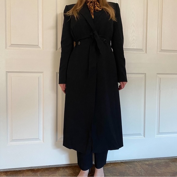Dolce & Gabbana Virgin Wool Long Coat - Picture 9 of 11
